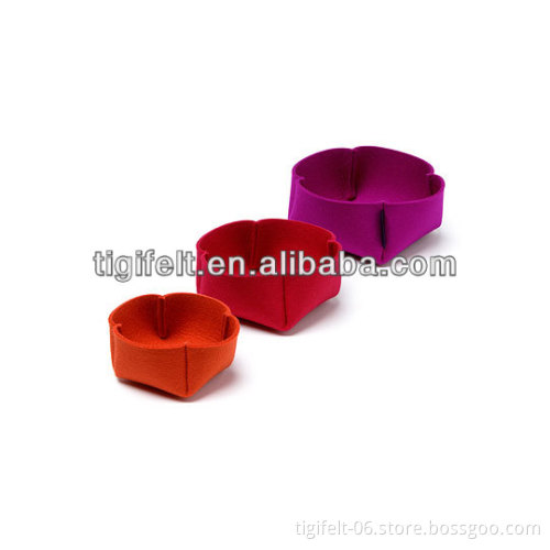 Colorful Felt Tray For Party Decoration